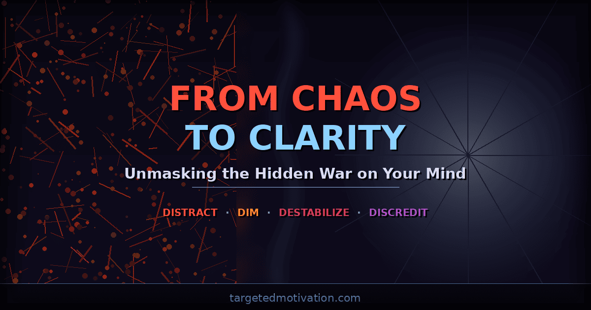 From Chaos to Clarity:Unmasking the Hidden War on Your Mind